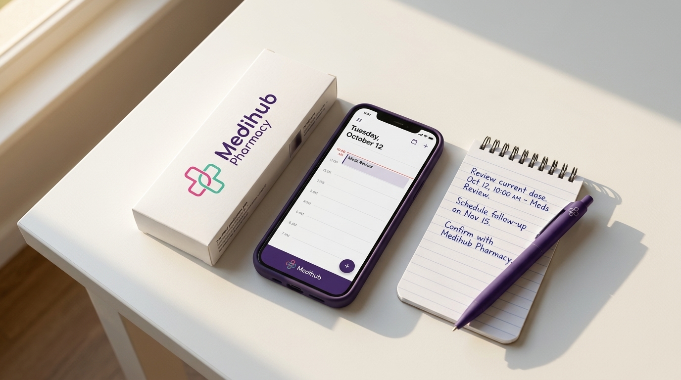 What to bring to your switching Mounjaro appointment at Medihub Pharmacy Swansea